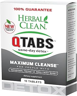 Herbal Clean QTabs Detox Tablets