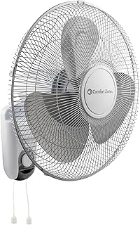Comfort Zone Oscillating Wall Fan