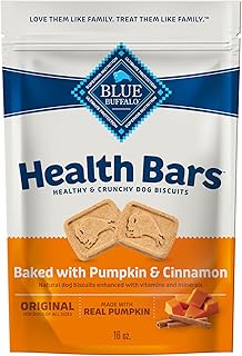 Blue Buffalo Pumpkin Cinnamon Dog Biscuits