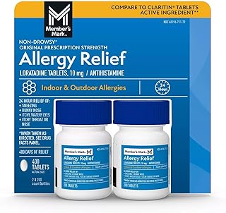 Member's Mark Allergy Loratadine Tablets