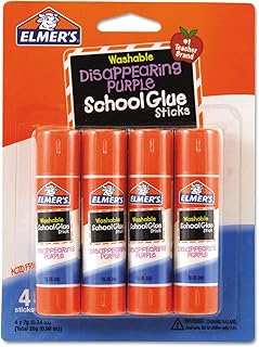 Elmer's Disappearing Purple Glue Sticks