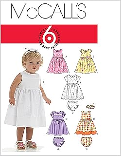 Infants' Dress & Headband Pattern