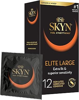 SKYN Elite Large Lubricated Condoms