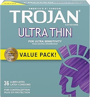 TROJAN Ultra Thin Lubricated Condoms
