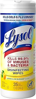 Lysol Lemon-Lime Disinfectant Wipes