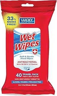 Lucky Soft Antibacterial Wipes