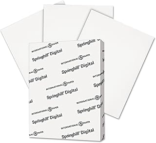 Springhill White Cardstock Paper