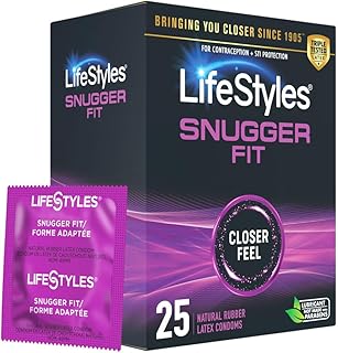 Snugger Fit Lubricated Latex Condoms