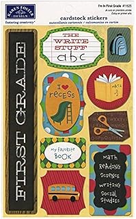 First Grade Scrapbooking Stickers