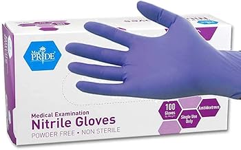 MedPride Large Nitrile Exam Gloves