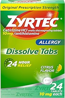 Zyrtec 24hr Allergy Relief Tablets
