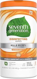 Seventh Gen Lemongrass Wipes