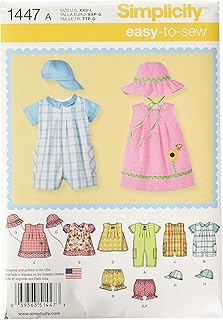 Simplicity Baby Clothing Sewing Patterns