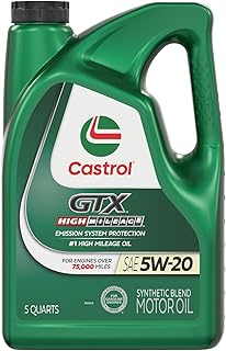 Castrol GTX 5W-20 High Mileage Oil