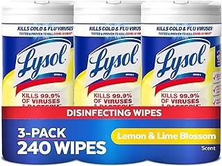 Lysol Lemon-Lime Disinfectant Wipes
