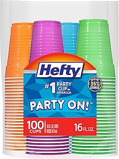 Hefty 16oz Disposable Party Cups