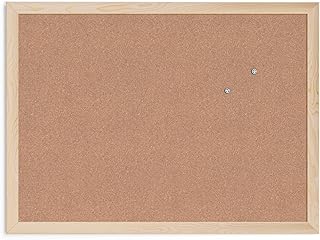 U Brands Birch Framed Corkboard