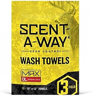 Scent-A-Way Odorless Hunting Wipes
