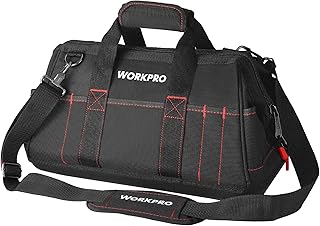 WORKPRO 16-inch Wide Mouth Tool Bag