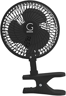 Genesis 6-Inch Convertible Clip Fan