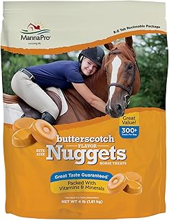 Manna Pro Butterscotch Horse Nuggets