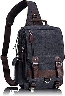 Leaper Retro Canvas Crossbody