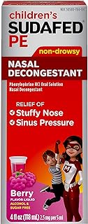 Sudafed PE Children's Nasal Decongestant