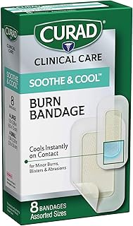 Curad Soothe & Cool Burn Bandages