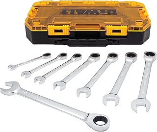 DEWALT SAE Ratcheting Wrench Set