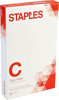 Staples Legal Size Copy Paper