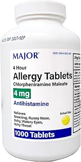 Major 4mg Allergy Relief Tablets