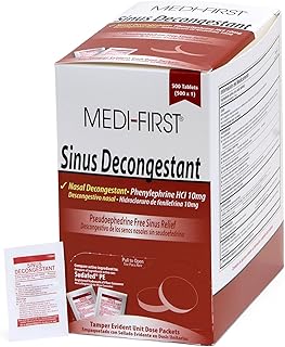 Medi-First Sinus Decongestant Pills