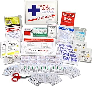 OSHA & ANSI First Aid Kit Refill/Upgrade, 25 Person, 78 Pieces, ANSI 2021 Class A for Office, Business, Home or car Boxes and cabinets: Fill Your kit or use to Upgrade to Current regulations