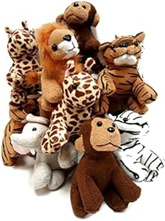 Suede Plush Jungle Animals