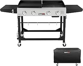 Royal Gourmet 4-Burner Grill Combo