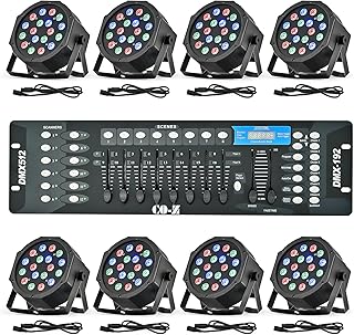 CO-Z LED Stage Lights DMX