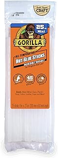 Gorilla Clear Mini Hot Glue Sticks