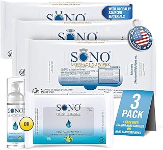 SONO Travel Disinfecting Wipes