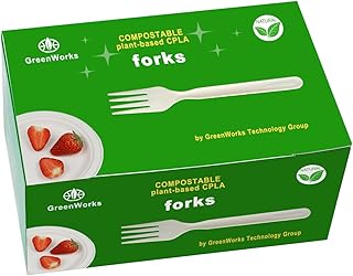 GreenWorks Compostable Disposable Forks