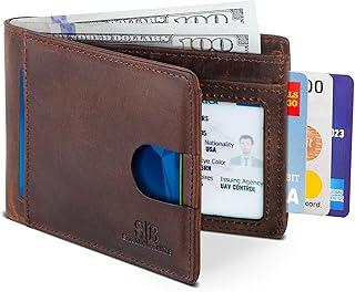 SERMAN RFID-Blocking Leather Wallet
