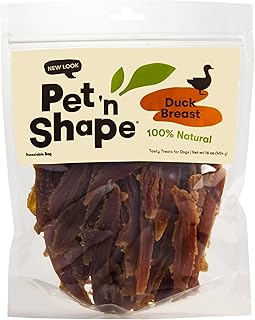 Pet 'n Shape Duck Breast Jerky Dog Treats - 16 Ounce