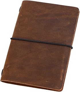 Pocket Leather Travel Journal