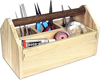 Ikee Design Wooden Craft Caddy