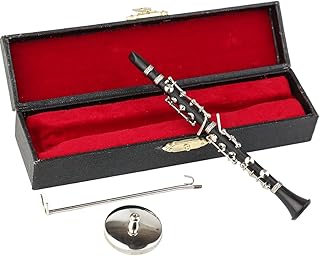 Miniature Clarinet Display Ornament