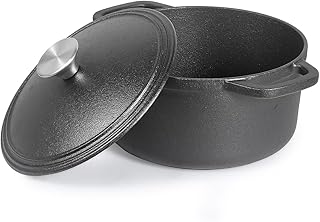 Commercial Chef Cast Iron Dutch Oven