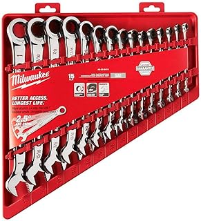 Milwaukee SAE Ratcheting Wrench Set