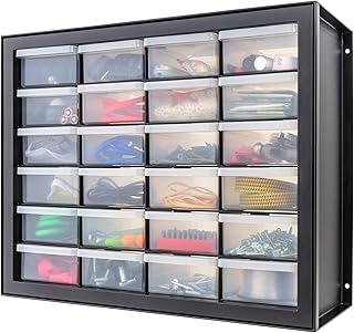 IRIS 24-Drawer Plastic Storage