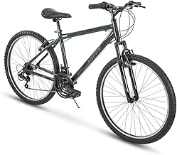 Huffy Mountain Bikes for Men, 26/27.5 Inch Sizes, Multiple Speeds, Suspension Available, Fat Tire Option, Sleek Graphics, Disc Brakes Available, Adjustable Comfort Saddle, Durable, Multiple Colors