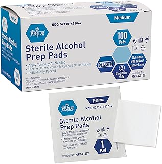 MED PRIDE Alcohol Prep Pads