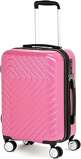 Amazon Basics Pink Hardside Carry-On